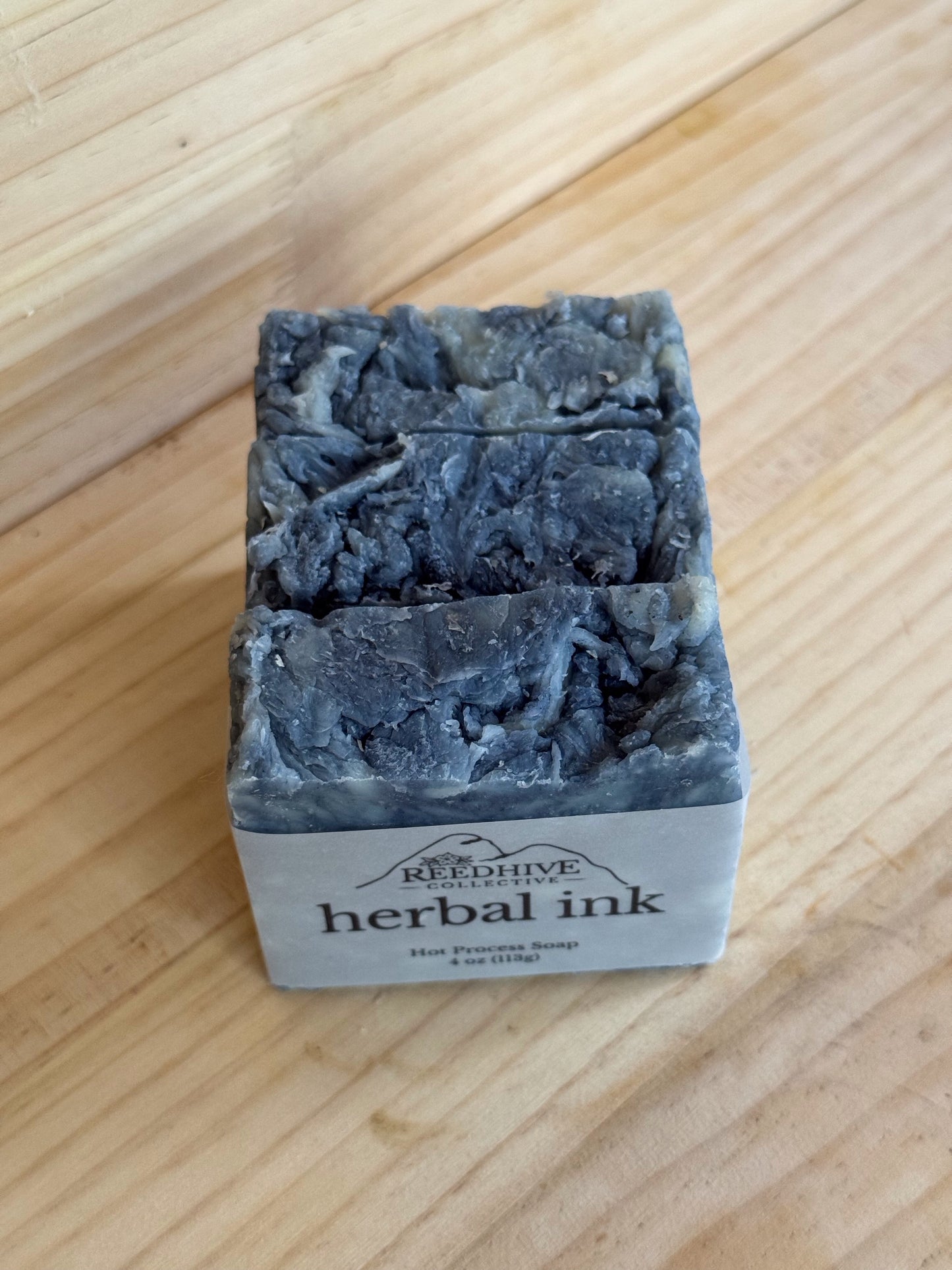 Herbal Ink Hot Process Soap