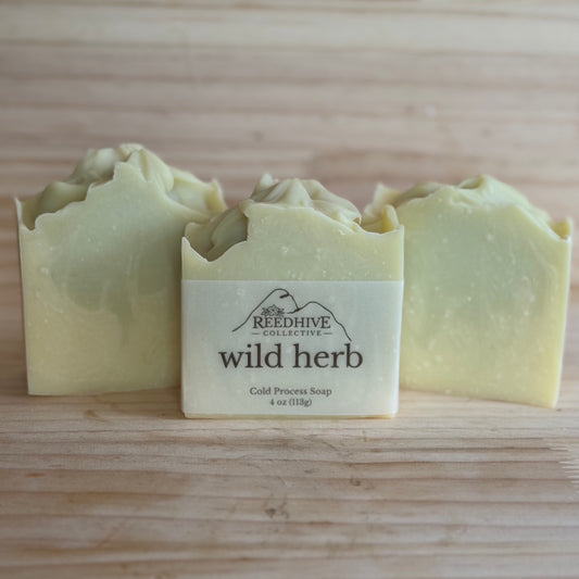 Wild Herb Cold Process Soap